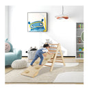Climbing Triangle Ladder With Ramp For Living Room Kids