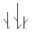 Coat Rack Clothes Stand 8 Hook Organizer Black