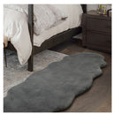 Floor Rug Area Rugs Cloud Fluffy 80X200Cm Grey