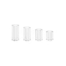 Cockcage Spacers Clear 4 Pc