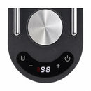 Coffee Grinder USB Rechargeable Timer Memory 60 Settings Black
