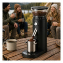 Coffee Grinder USB Rechargeable Timer Memory 60 Settings Black