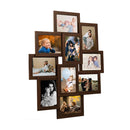 Collage Photo Frame For Picture 10 Pcs 13X18 Cm Dark Brown Mdf