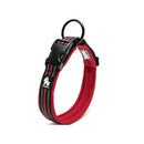 Heavy Duty Reflective Dog Collar Red