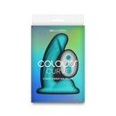 Colours Curve 126Mm Rechargeable Vibrating Dildo With Wireless Remote