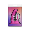 Colours Curve 126Mm Rechargeable Vibrating Dildo With Wireless Remote