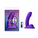 Colours Curve 126Mm Rechargeable Vibrating Dildo With Wireless Remote