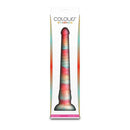 Colours Stacked 12 Inches Dildo Red Gold