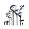 Complete Golf Club Package Set With Oversize Aluminum Driver