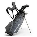 Complete Golf Club Package Set With Oversize Aluminum Driver Grey