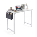 Computer Desk Industrial Study Writing Desk With Storage Bag
