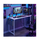 Computer Desk Industrial Study Writing Desk With Storage Bag