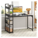 Computer Desk With Power Strip Black