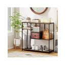 Console Table With Storage Behind Sofa Couch Table With Drawer