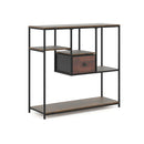 Console Table With Storage Behind Sofa Couch Table With Drawer