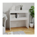 Console Table White 80X30X80 Cm Engineered Wood