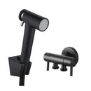 2 Functions Handheld Toilet Bidet Sprayer Dual Control Cistern Cock