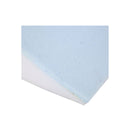Cool Gel Memory Foam Bed Wedge Pillow With Cover Black