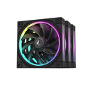 Deepcool Fl12 3In1 3pack 120Mm Unique Argb Fans Low Noise 4Pin Pwm