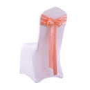 Satin Fabric Chair Sashes Cloth