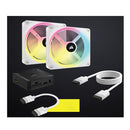 Corsair Qx Rgb Series Icue Link Qx140 Rgb 140Mm Magnetic Dome White