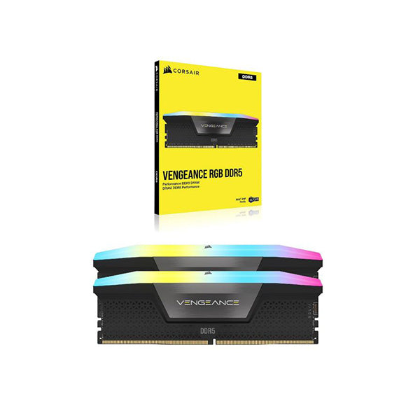 Corsair Vengeance Rgb 32Gb Ddr5 6000Mhz C40 Desktop Gaming Memory