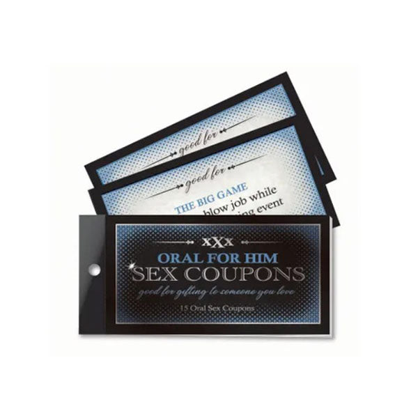 Oral For Him Sex Coupons Set Of 15 Coupons
