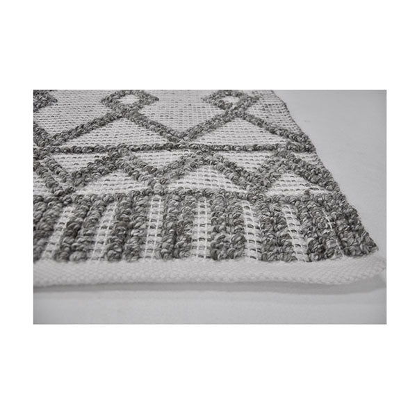 Courtyard Handwoven Grey Rug 240Cmx320Cm