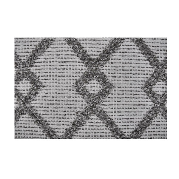 Courtyard Handwoven Grey Rug 240Cmx320Cm