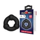 Crazy Bull Beaded Cock Ring Black