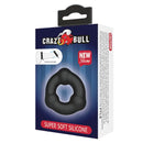Crazy Bull Beaded Cock Ring Black
