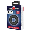 Crazy Bull Cock Ring Black