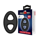 Crazy Bull Oval Cock And Ball Ring Black