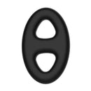 Crazy Bull Oval Cock And Ball Ring Black