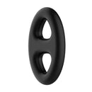 Crazy Bull Oval Cock And Ball Ring Black