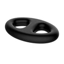 Crazy Bull Oval Cock And Ball Ring Black