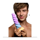 Creature Cocks Mystique Silicone Unicorn Dildo Coloured 21 Cm Dildo