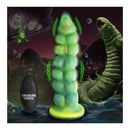 Creature Cocks Squirmer Rechargeable Thrusting Fantasy Dildo Green