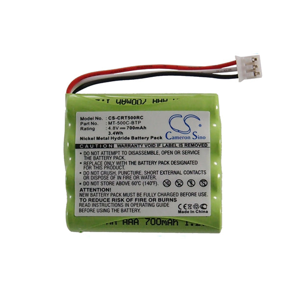Cameron Sino Cs Crt500Rc 700Mah Replacement Battery For Crestron