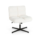 Cross Legged Office Chair With Adjustable Height For Homeoffice