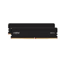 Crucial Pro 16Gb 1X16Gb Ddr5 Udimm 6000Mhz Cl48 Black Gaming Memory