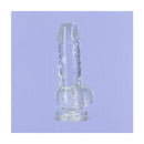 Crystal Dildo With Balls