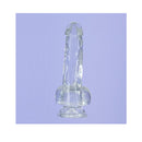 Crystal Dildo With Balls