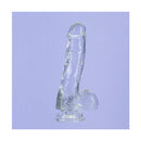 Crystal Dildo With Balls