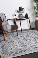 Winter Brook Blue Ivory Rug