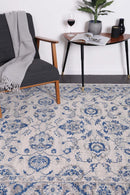 Winter Brook Blue Ivory Rug