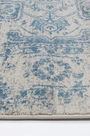 Tamarind Brook Ivory Blue Rug