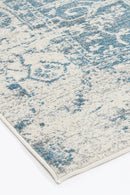 Tamarind Brook Ivory Blue Rug