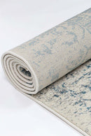 Tamarind Brook Ivory Blue Rug