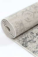 Velvet Brook Ivory Grey Rug